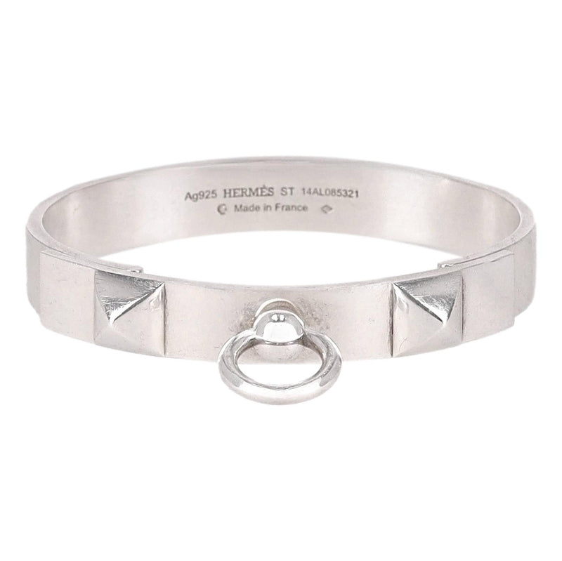 Hermes Collier De Chain Silver ST Medium Bracelet
