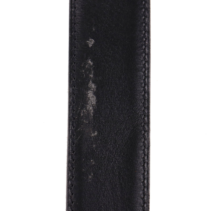 Hermes 'H' Buckle Togo Calfskin Reversible Belt
