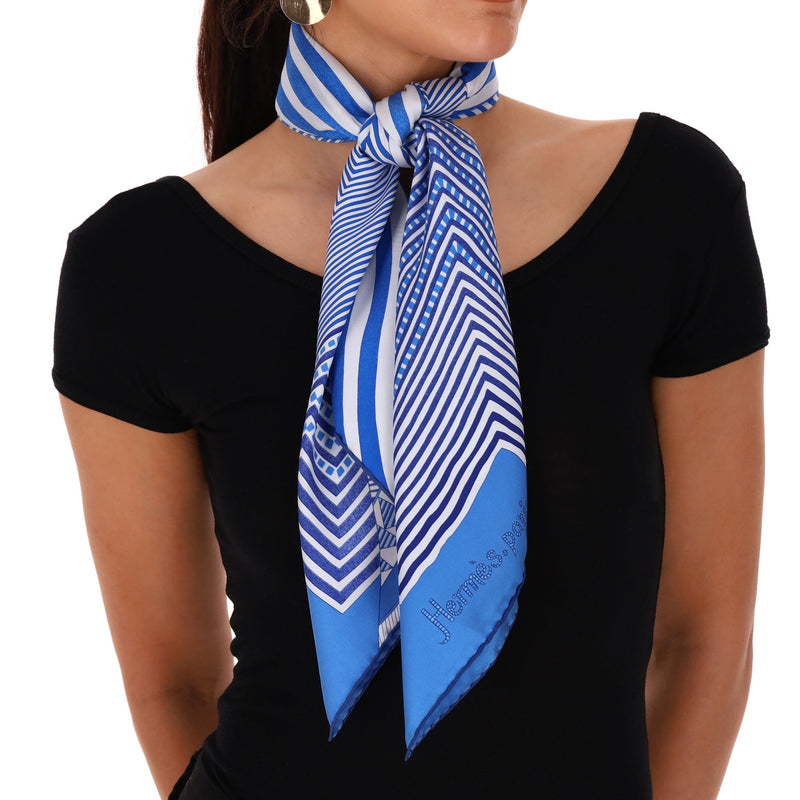 Hermes 'Coupons Indien' Silk Scarf By by Aline Honore