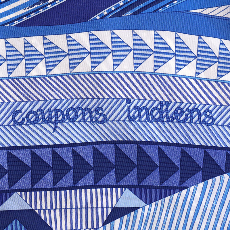 Hermes 'Coupons Indien' Silk Scarf By by Aline Honore