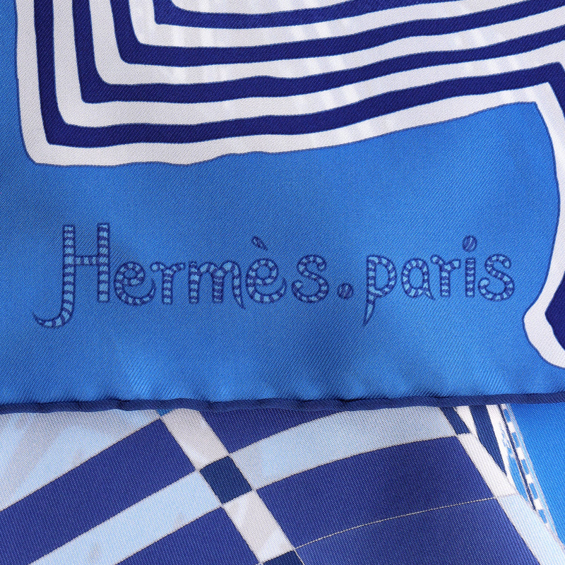 Hermes 'Coupons Indien' Silk Scarf By by Aline Honore