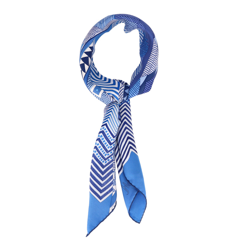 Hermes 'Coupons Indien' Silk Scarf By by Aline Honore