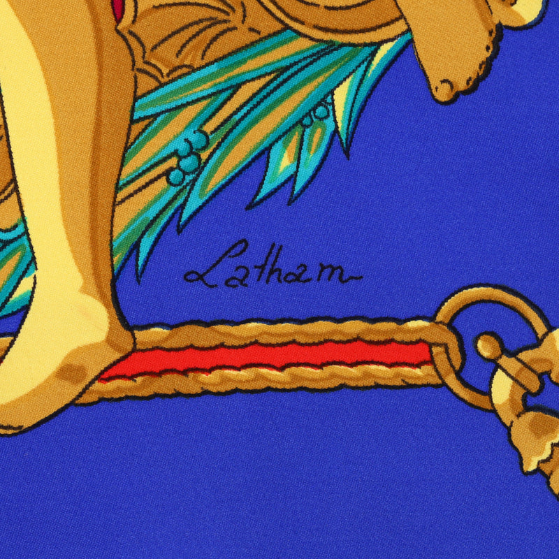 Hermes Hommage A Charles Garnier Silk Scarf