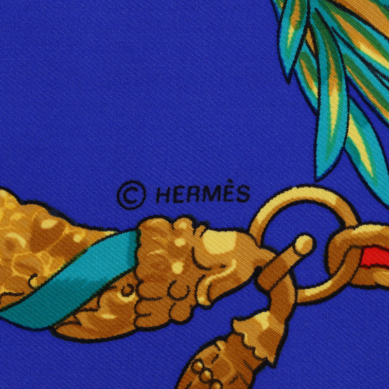 Hermes Hommage A Charles Garnier Silk Scarf