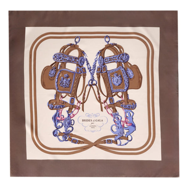 Hermès 'Brides de Gala' Silk Scarf By Hugo Grygkar