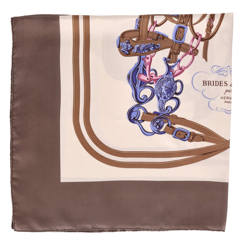Hermès 'Brides de Gala' Silk Scarf By Hugo Grygkar