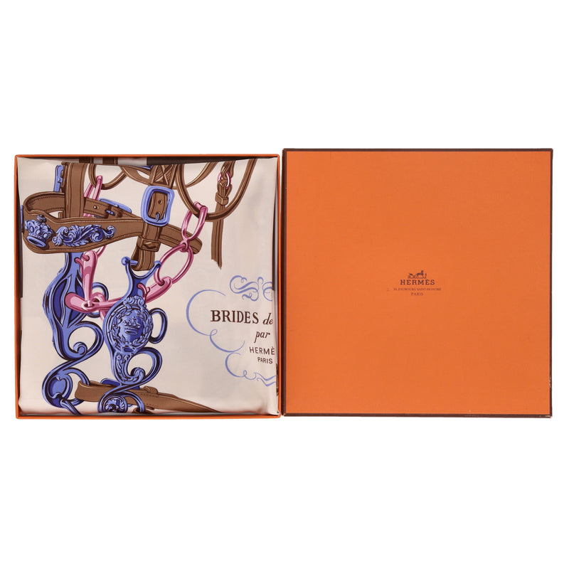 Hermès 'Brides de Gala' Silk Scarf By Hugo Grygkar