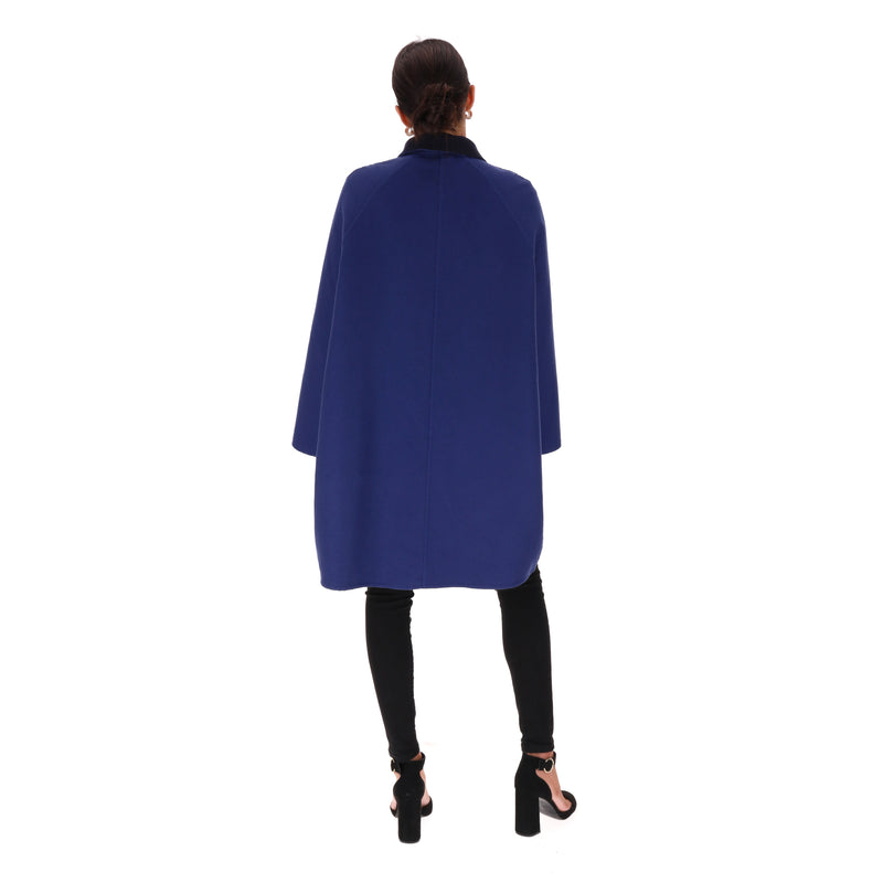 Hermes Reversible Cashmere Coat. Size 36FR