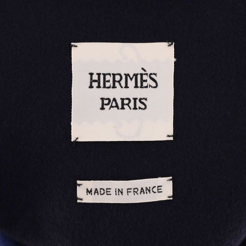 Hermes Reversible Cashmere Coat. Size 36FR