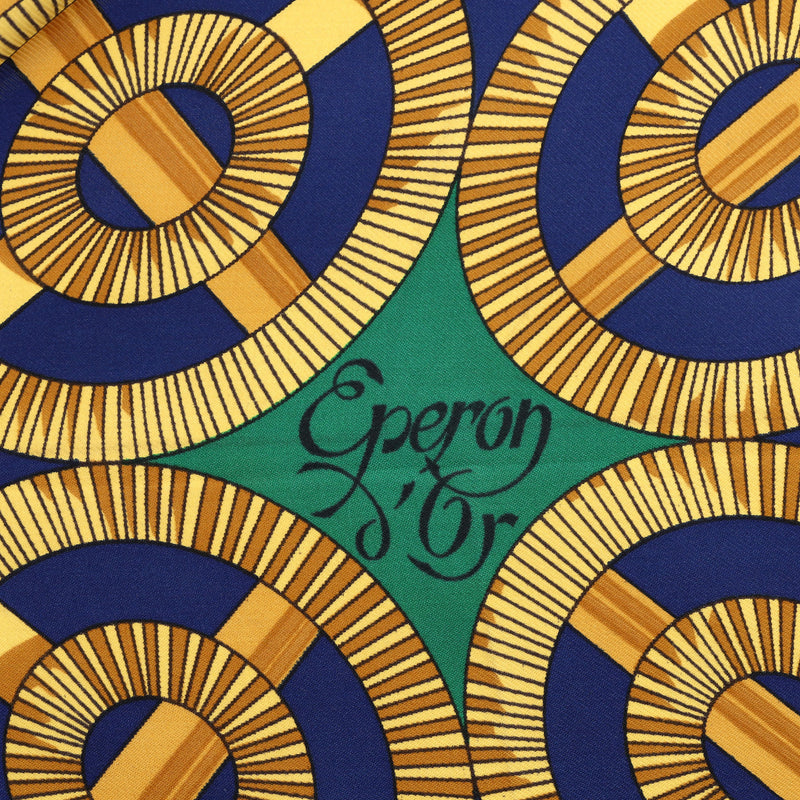 Hermes Eperon D'Or Silk Twill Scarf