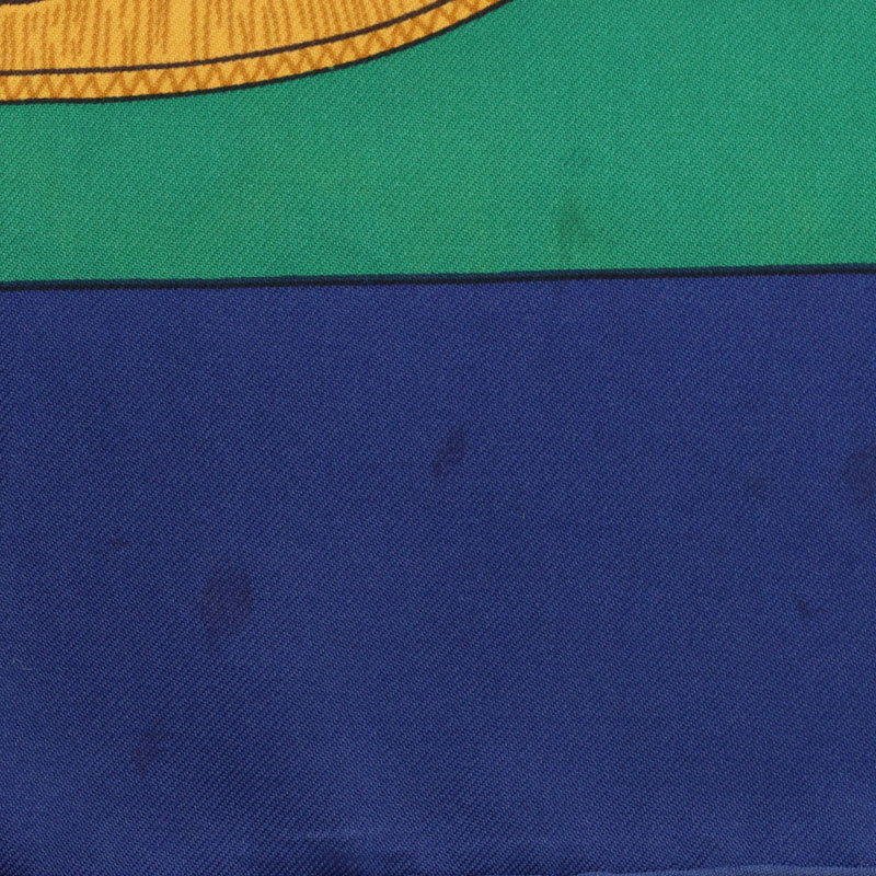 Hermes Eperon D'Or Silk Twill Scarf