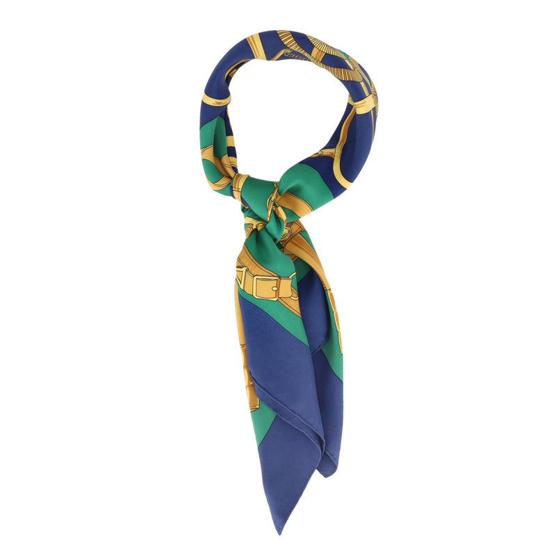 Hermes Eperon D'Or Silk Twill Scarf