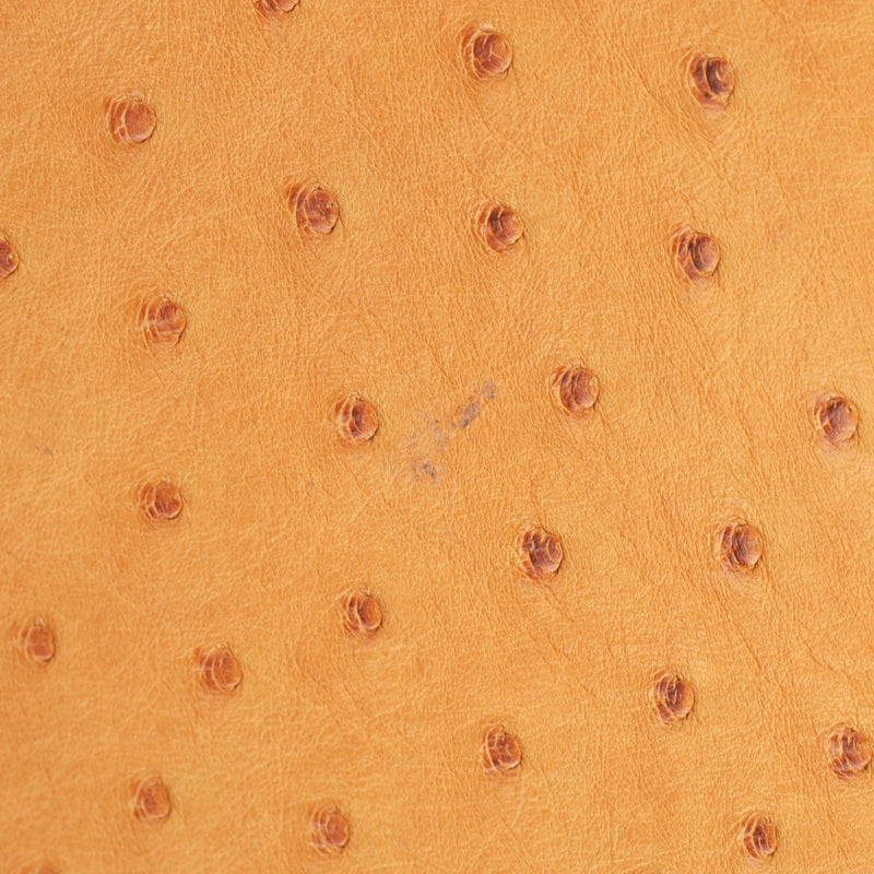 Hermes Vintage Ostrich Skin Bolide 35 Bag