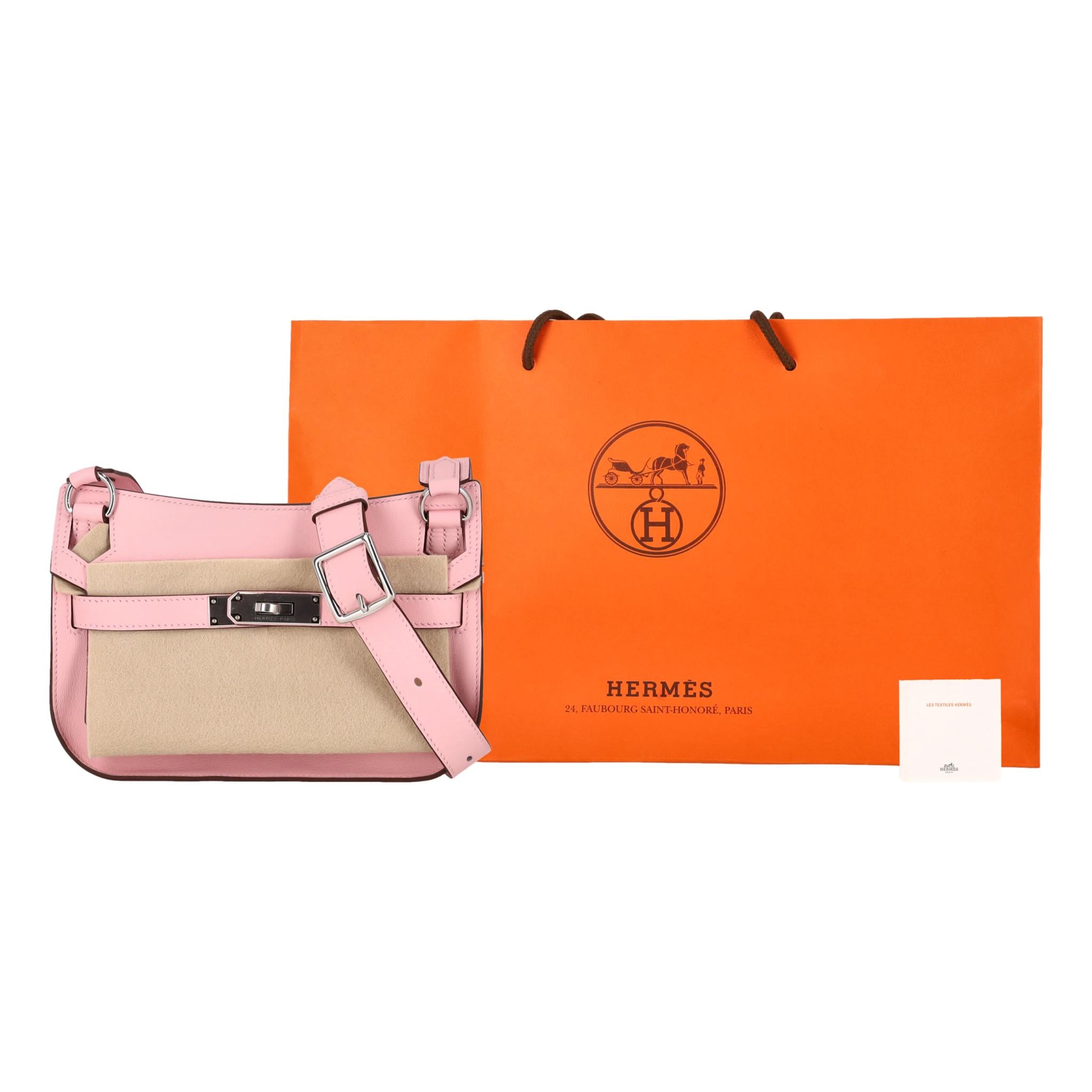 Hermes 2026 Mini Jypsiere Cuir Veau Swift Leather Shoulder Bag In
