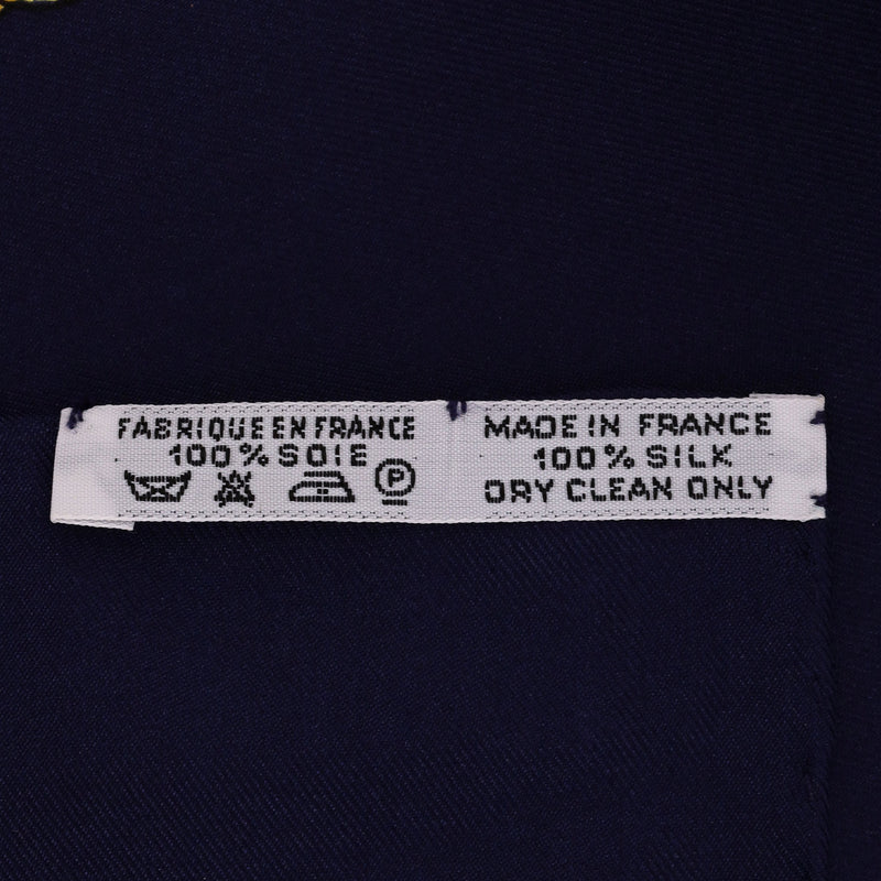 Hermes Les Cavaliers D'or Silk Scarf