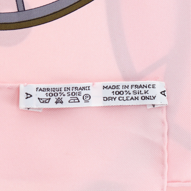 Hermès 'Springs' Silk Scarf By by Philippe Ledoux