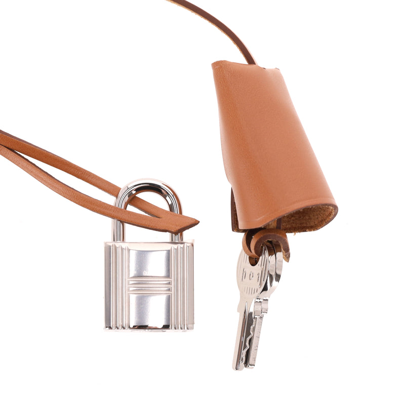 Hermès Toile & Vache Leather Hunter Herbag Zip 31 Bag & Matching Pouch