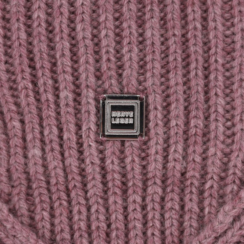 Herve Leger Cropped Roll Neck Cashmere Jumper. Size S