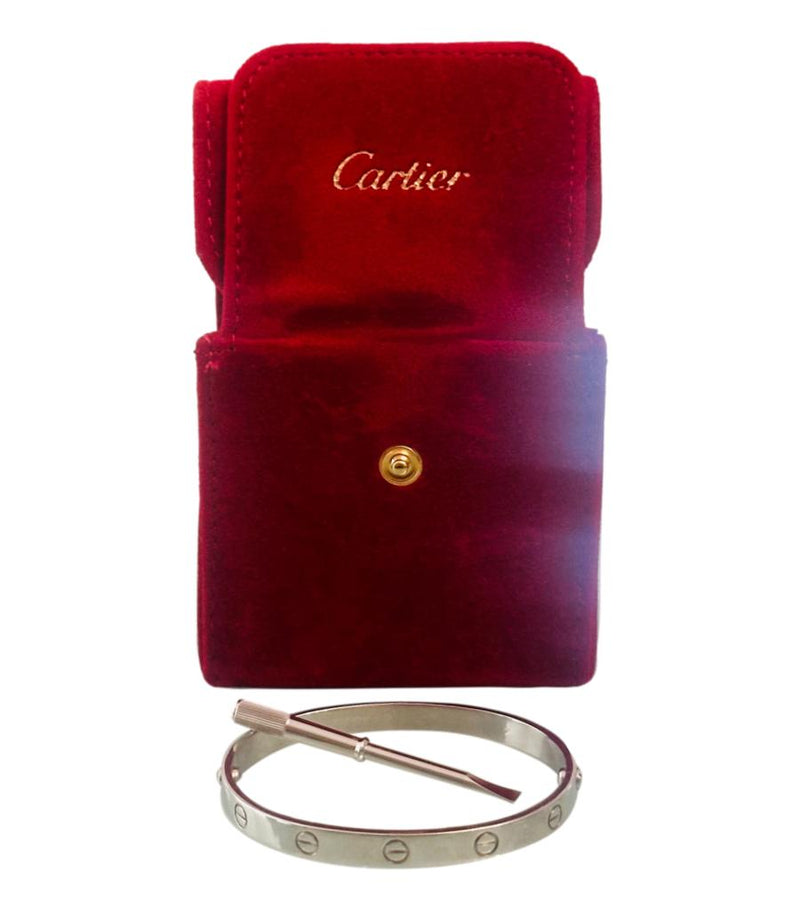 Cartier Special Order Platinum 'Love' Bangle'