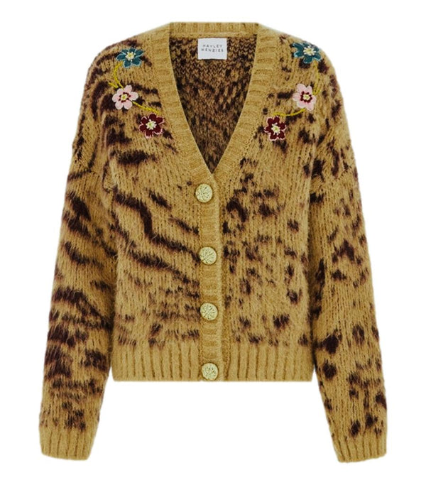 Hayley Menzies Alpaca & Wool Blend Cardigan. Size S