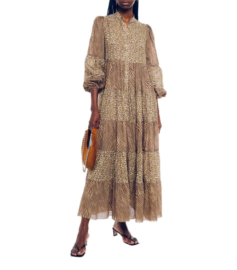 Zimmermann Tiered Cotton Dress. Size 2