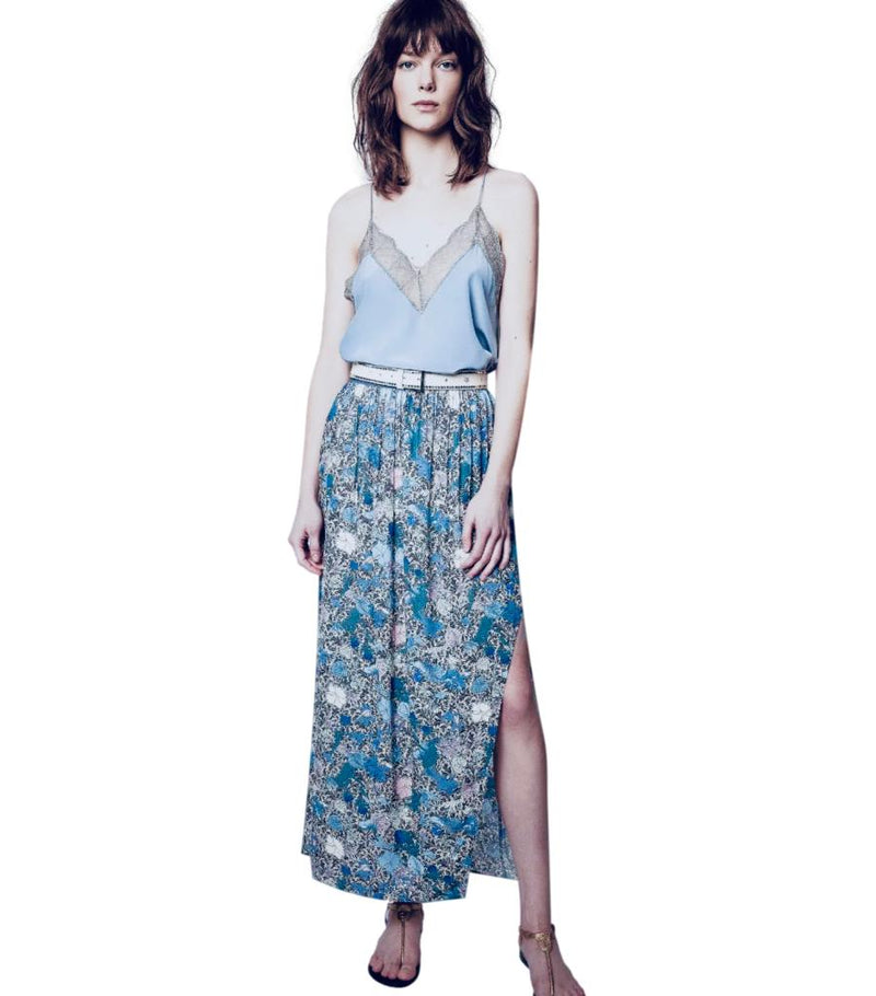 Zadig & Voltaire Wild Garden Maxi Skirt. Size 38FR