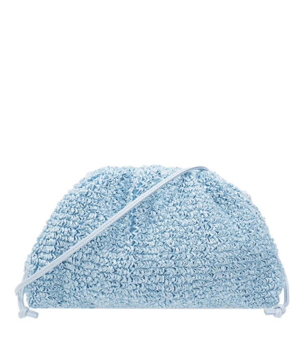 Bottega Veneta Boucle Curly Raffia The Mini Pouch Bag