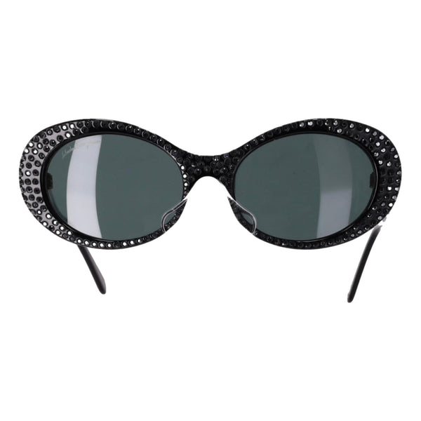 Salvatore Ferragamo Crystal Frames Sunglasses