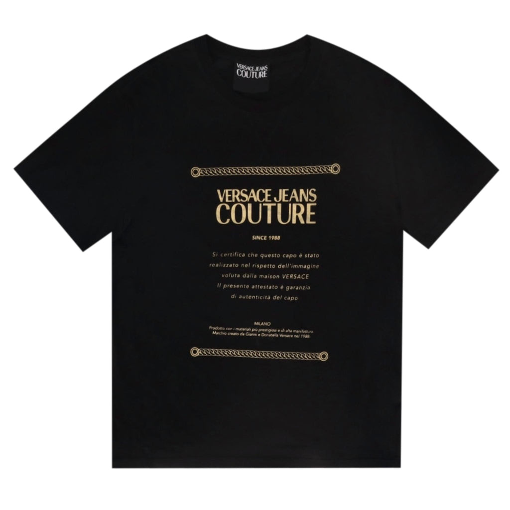 Versace Jeans Couture Logo Printed Cotton Size XXXL