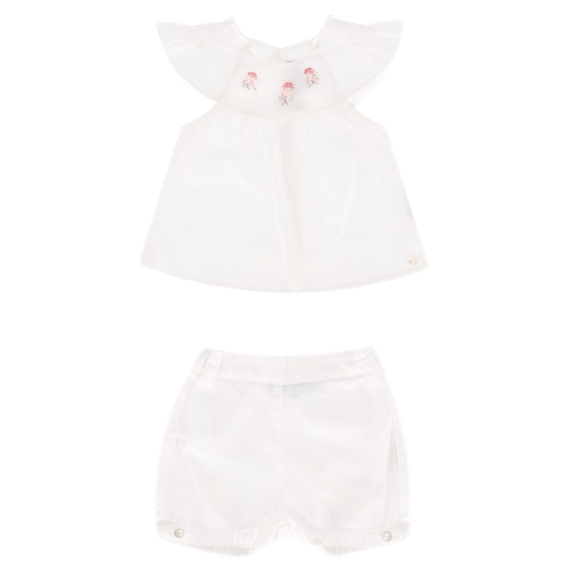 Tartine et Chocolat Baby Girl Jelly Fish Cotton Top & Shorts Set. Size 18M