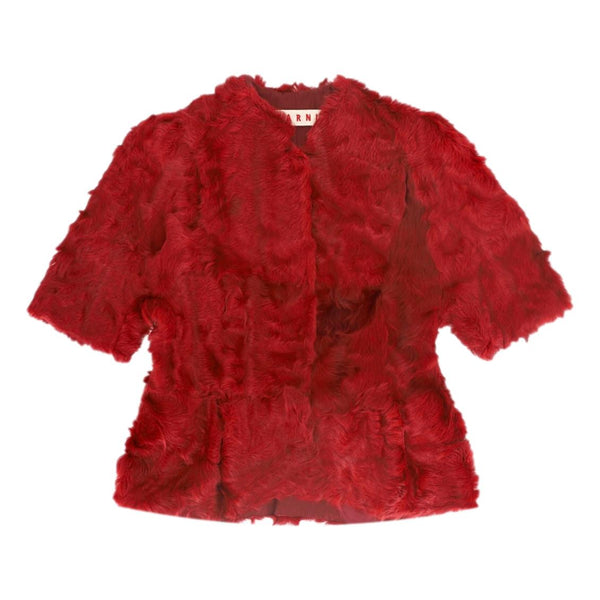Marni Persian Lambskin Jacket. Size 40IT