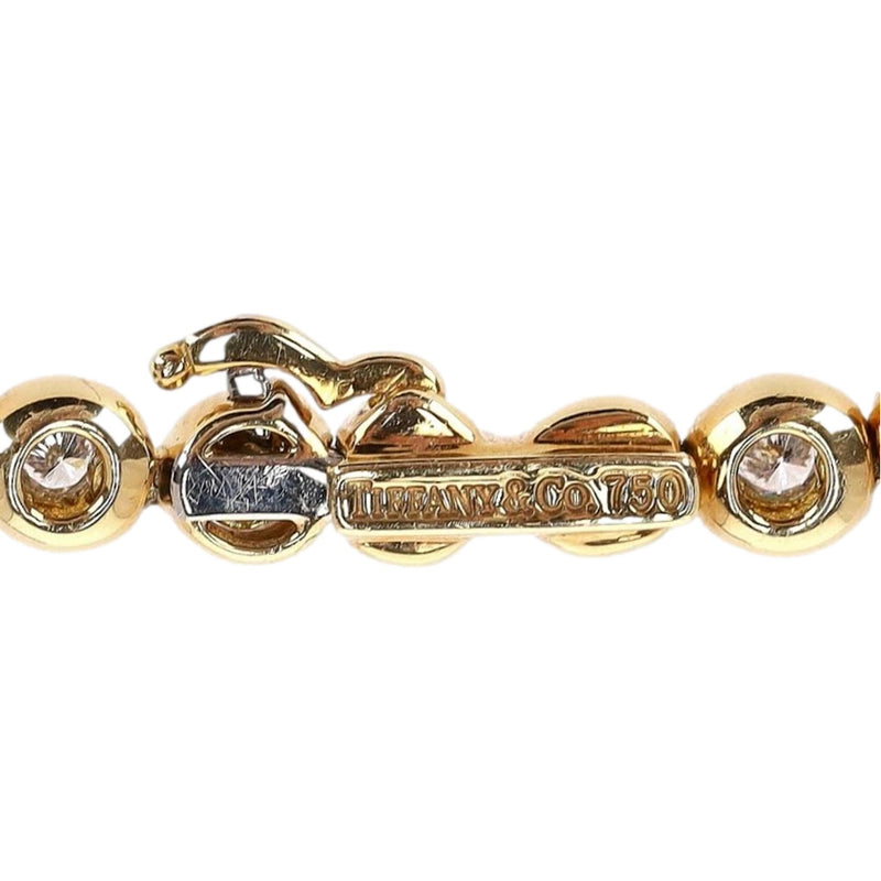 Tiffany & Co. Jazz Diamond 5ct Tennis Necklace In 18k Gold