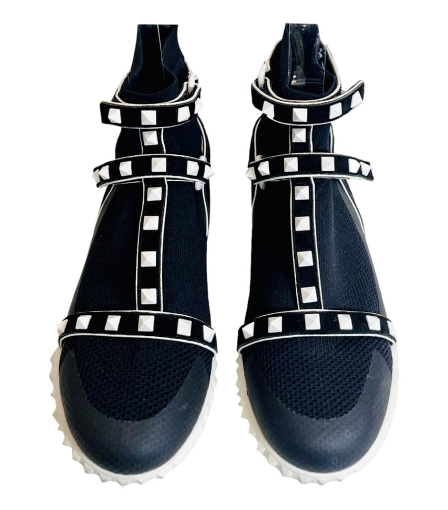 Valentino rockstud sock trainers cheap