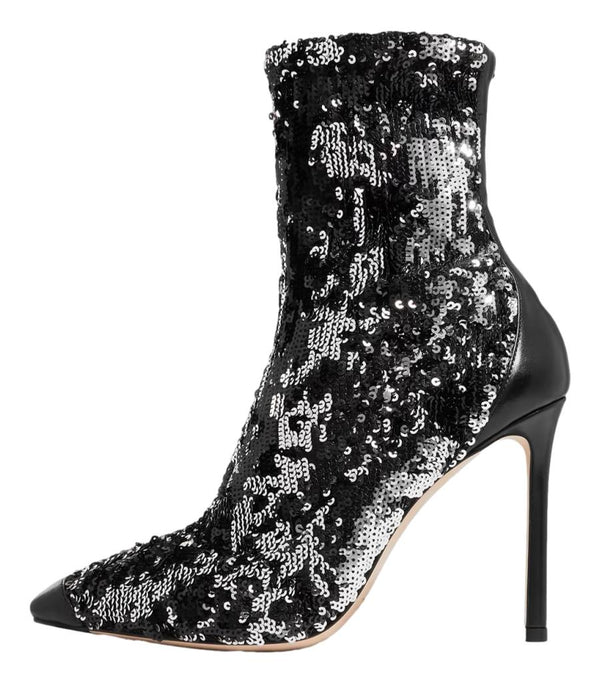 Jimmy Choo Sequin Boots. Size 39