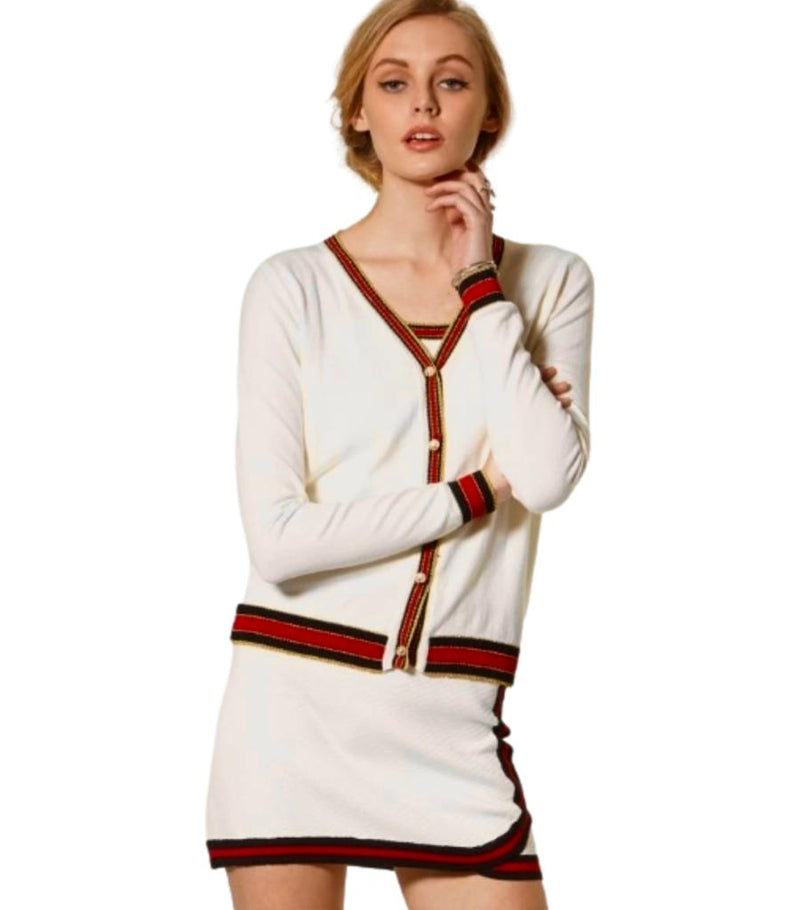 Gucci Wool Cardigan With Pearl Buttons. Size S