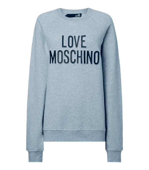 Love Moschino 'Logo' Cotton Sweatshirt. Size S