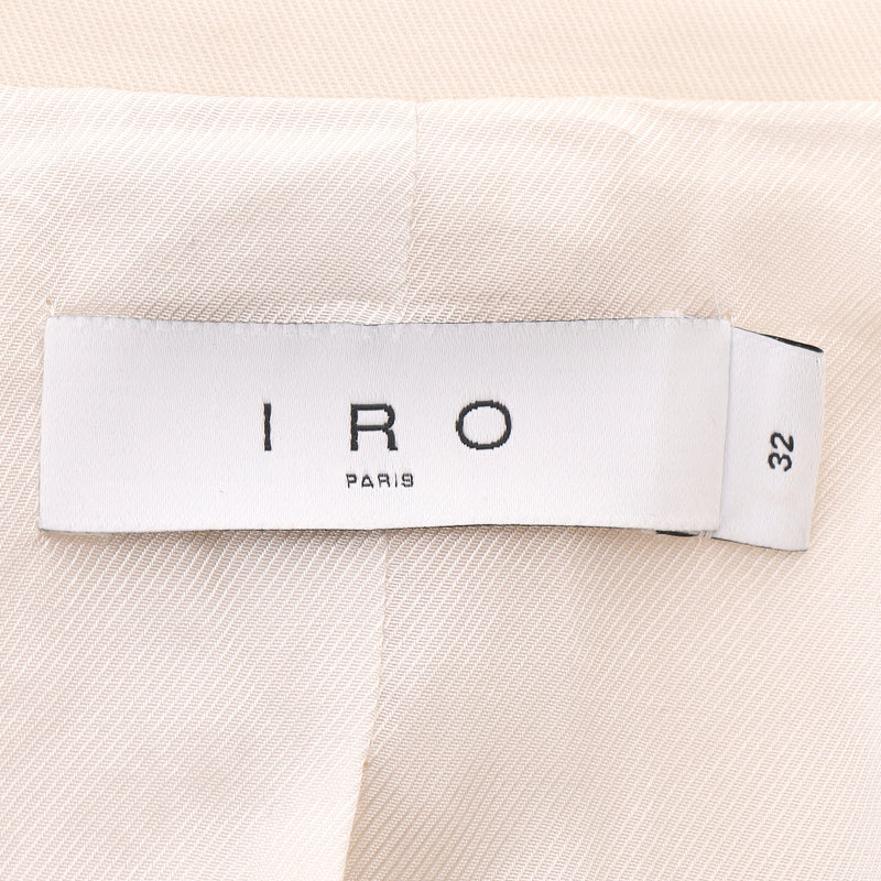 Iro Double-Breasted Wool Blend Blazer. Size 32FR