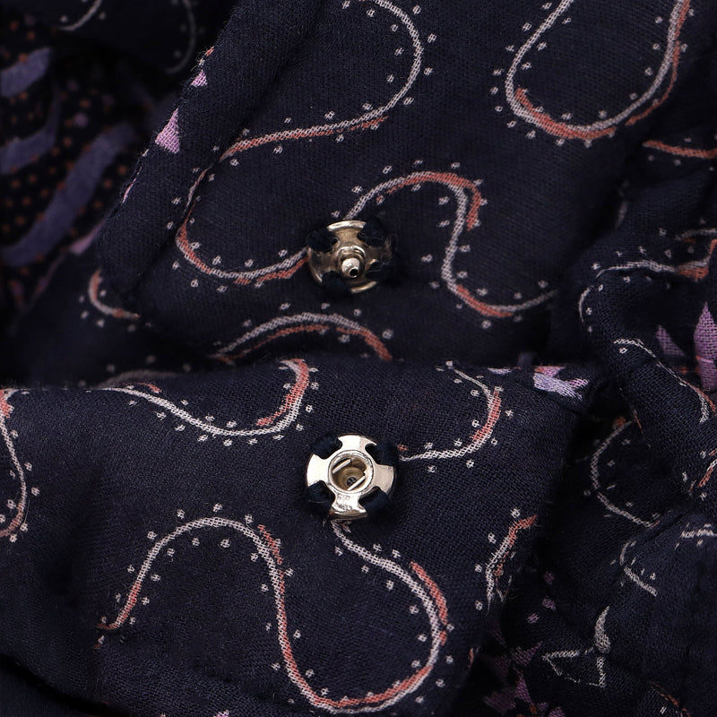 Isabel Marant Etoile Paisley Print Cotton Top & Skirt Two-Piece Set. Size 34/36FR