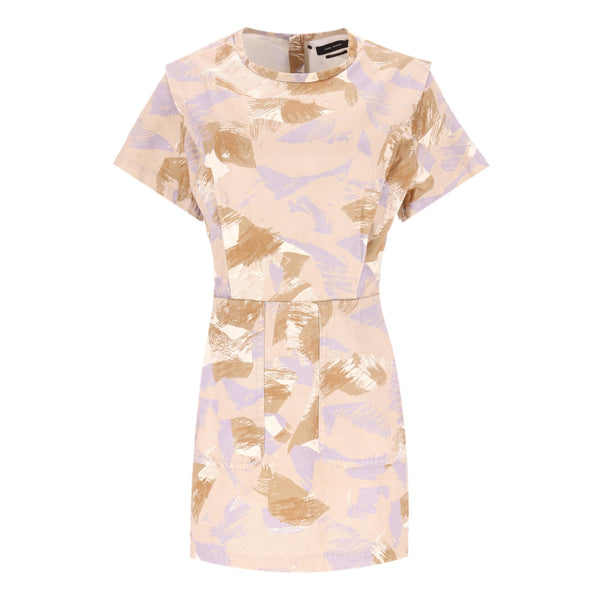 Isabel Marant Cotton-Linen Mini Dress. Size 38FR