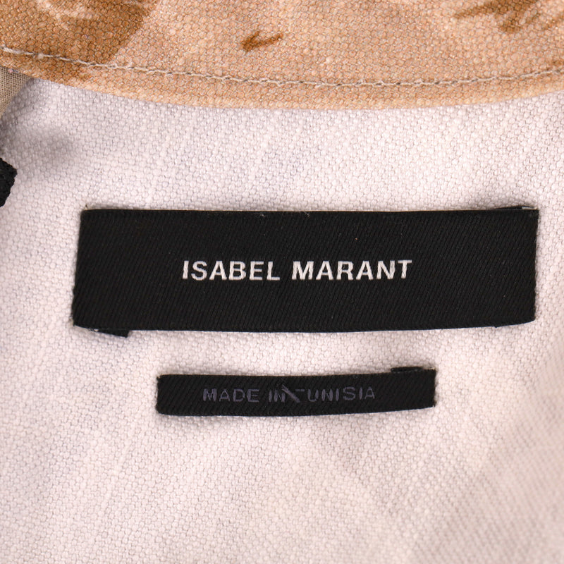 Isabel Marant Cotton-Linen Mini Dress. Size 38FR