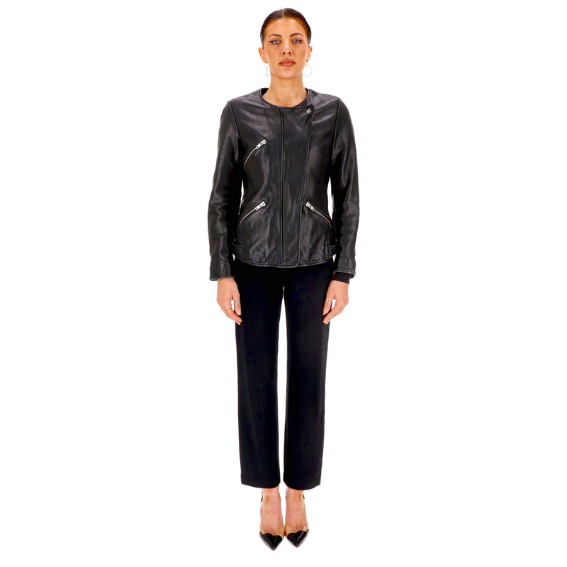 Isabel Marant Etoile Lambskin Biker Jacket. Size 38FR