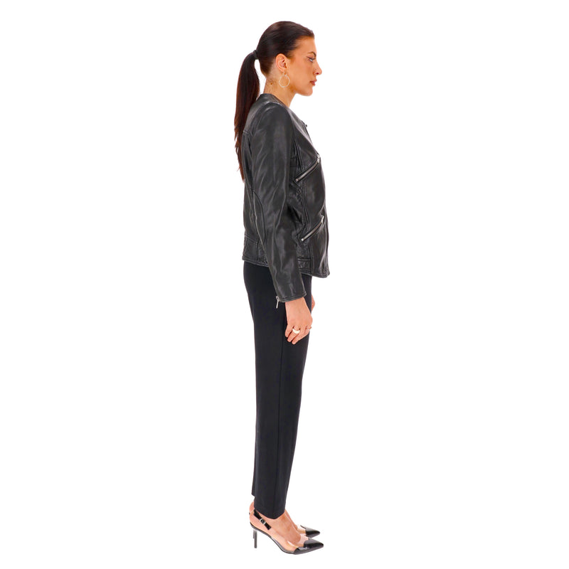 Isabel Marant Etoile Lambskin Biker Jacket. Size 38FR