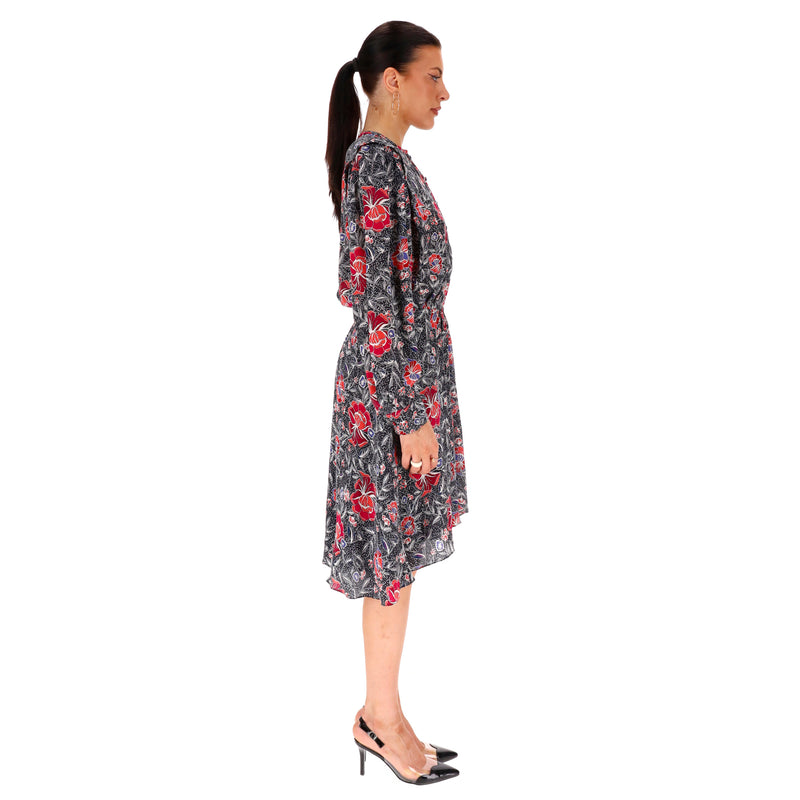 Isabel Marant Floral Silk Dress. Size 38FR