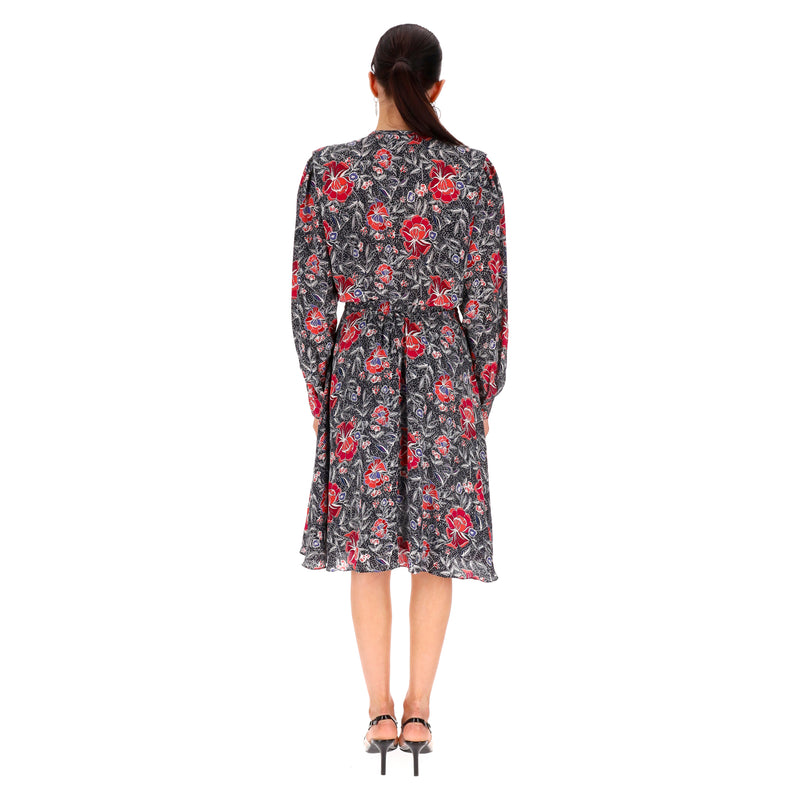Isabel Marant Floral Silk Dress. Size 38FR