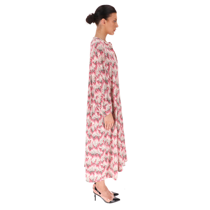 Isabel Marant Printed Silk Midi Dress. Size 34FR