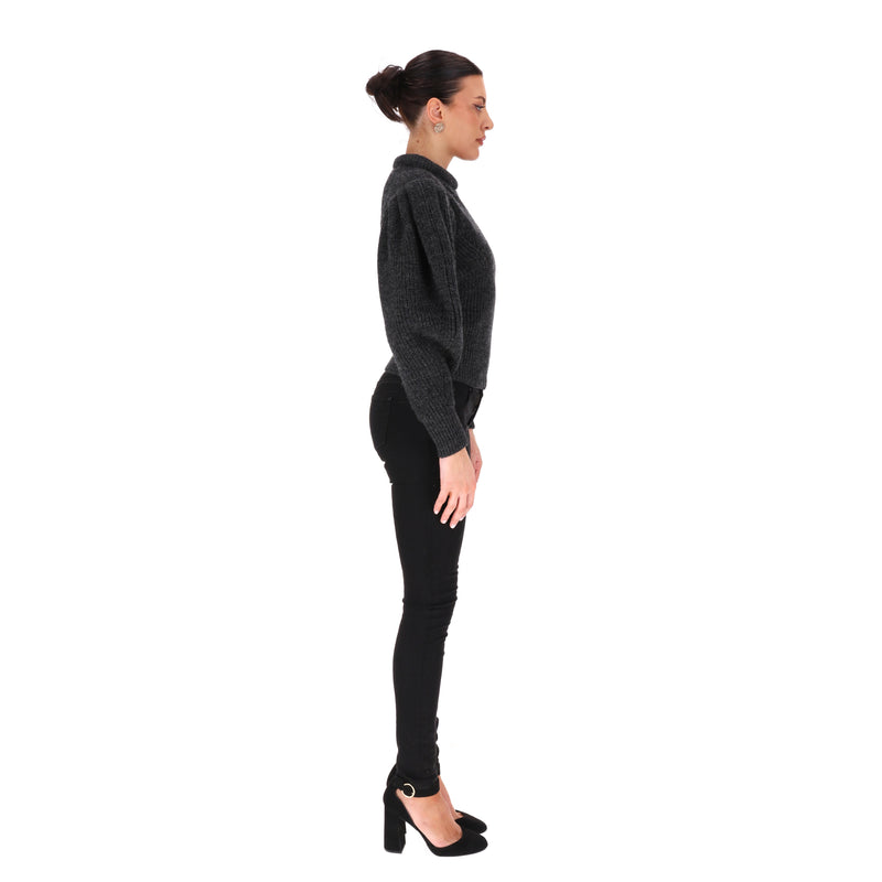 Isabel Marant Puff-Sleeve Wool Jumper. Size 36FR