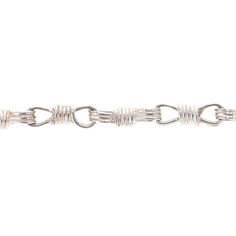 John Paul Gaultier Vintage Sterling Silver Knot Bracelet