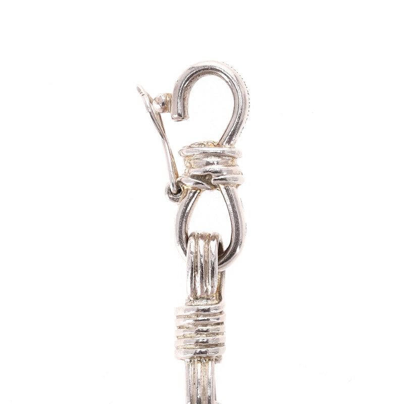 John Paul Gaultier Vintage Sterling Silver Knot Bracelet