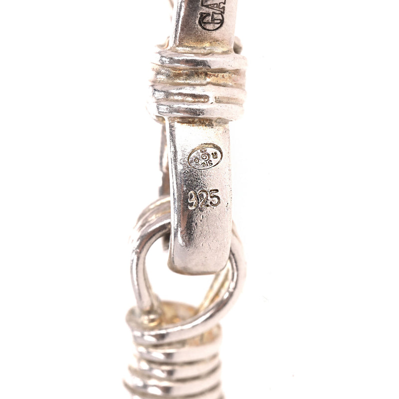 John Paul Gaultier Vintage Sterling Silver Knot Bracelet