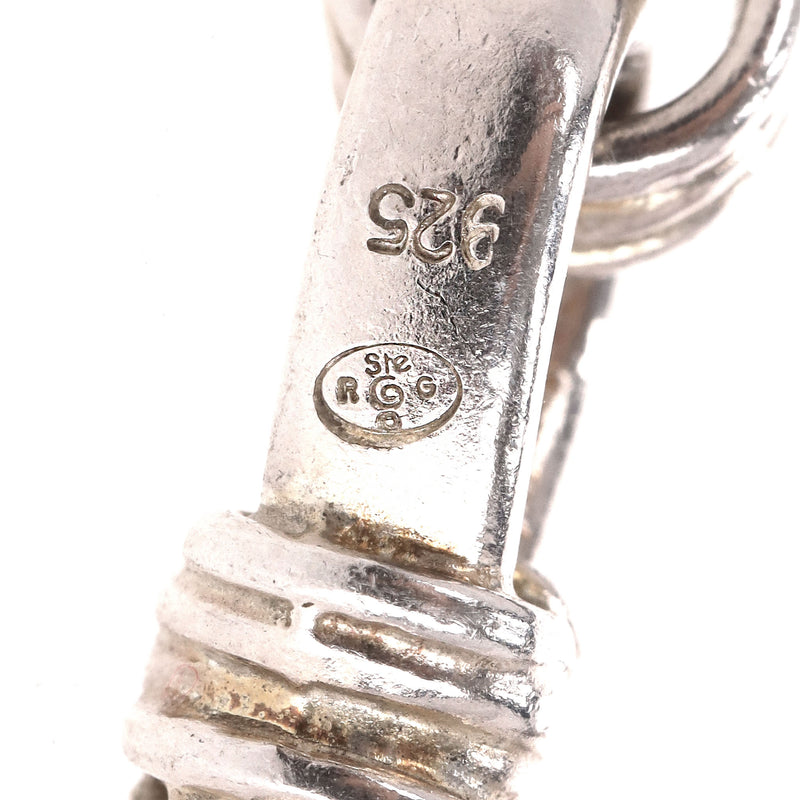 John Paul Gaultier Vintage Sterling Silver Knot Bracelet